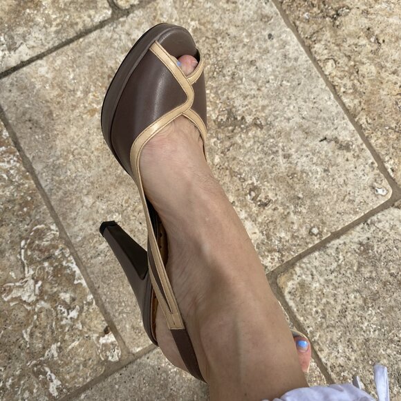 BCBGirls Slingback Open Toe Sandal - Size 7.5 - Picture 6 of 6